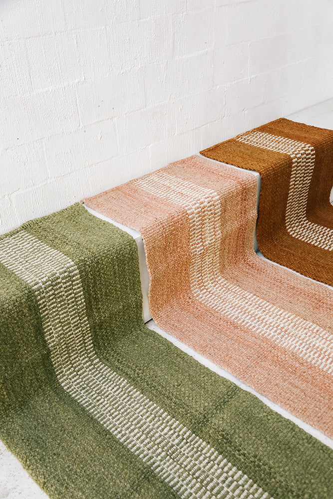 Rosana Runner | Dusty Peach & Natural