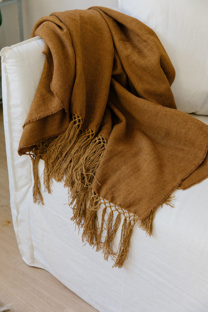 Puna Blend Throw | Copper