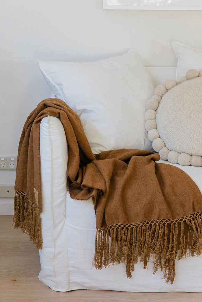 Puna Blend Throw | Copper