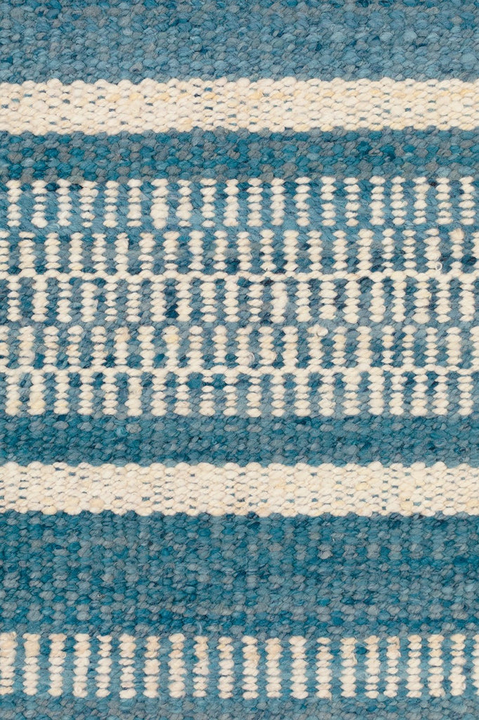 Romina Runner | Sea Blue & Natural White