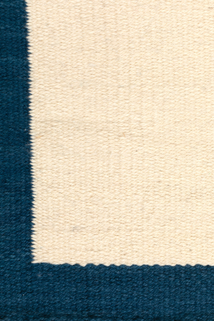 Alexandra Runner | Natural & Sea Blue