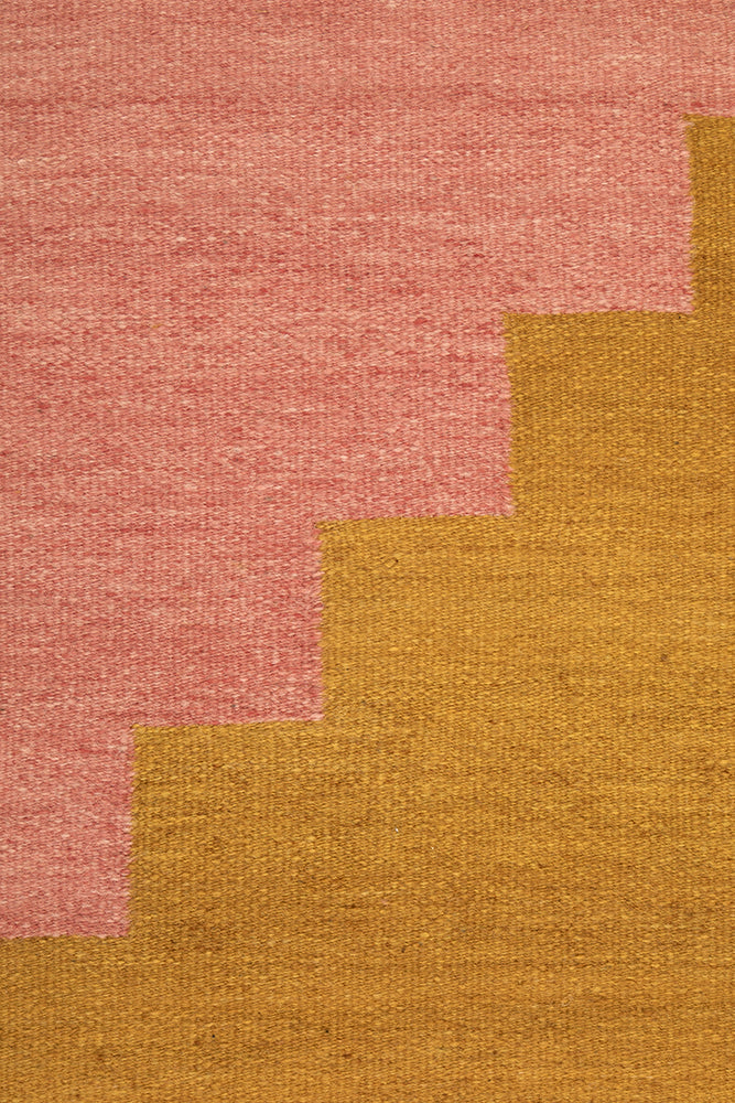 Mini Southwest #10 | Mustard & Dusty Pink