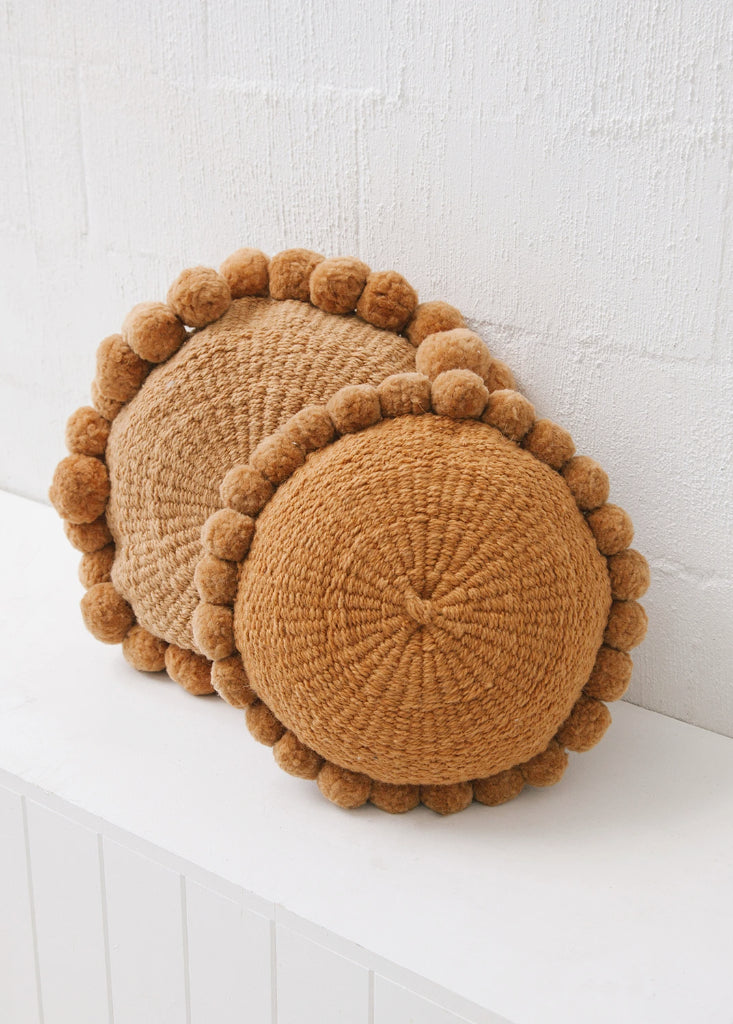 Classica Pom Pom Pillow #1 Medium | Desert