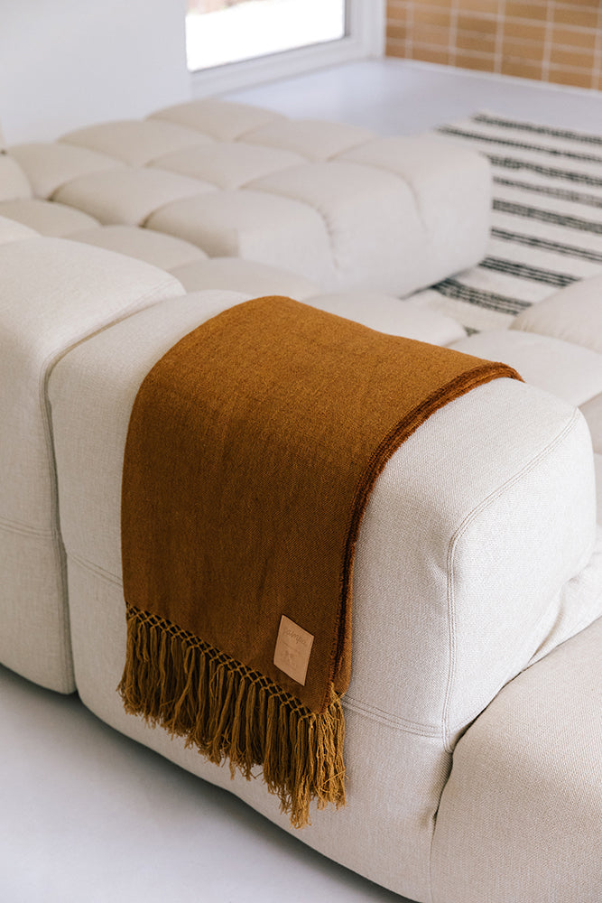 Puna Blend Throw | Copper