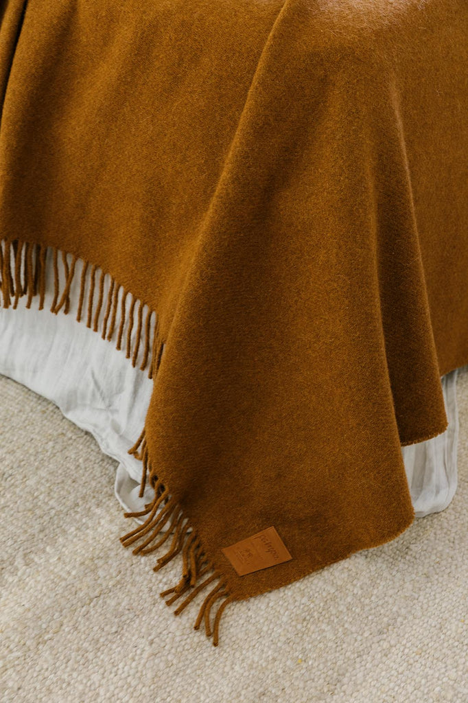 Puna Throw | Tobacco