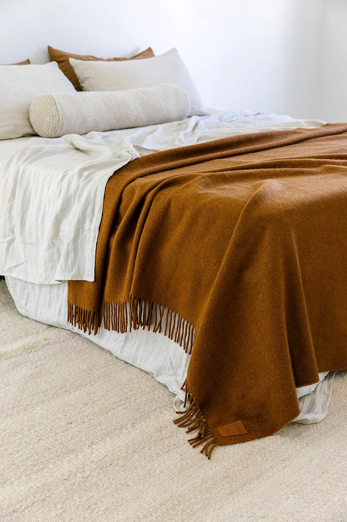 Puna Throw | Tobacco