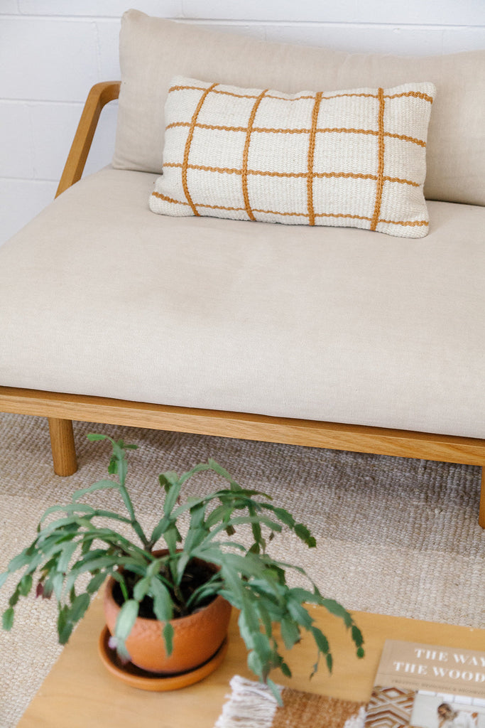 Sara Lumbar Pillow | Desert & Natural