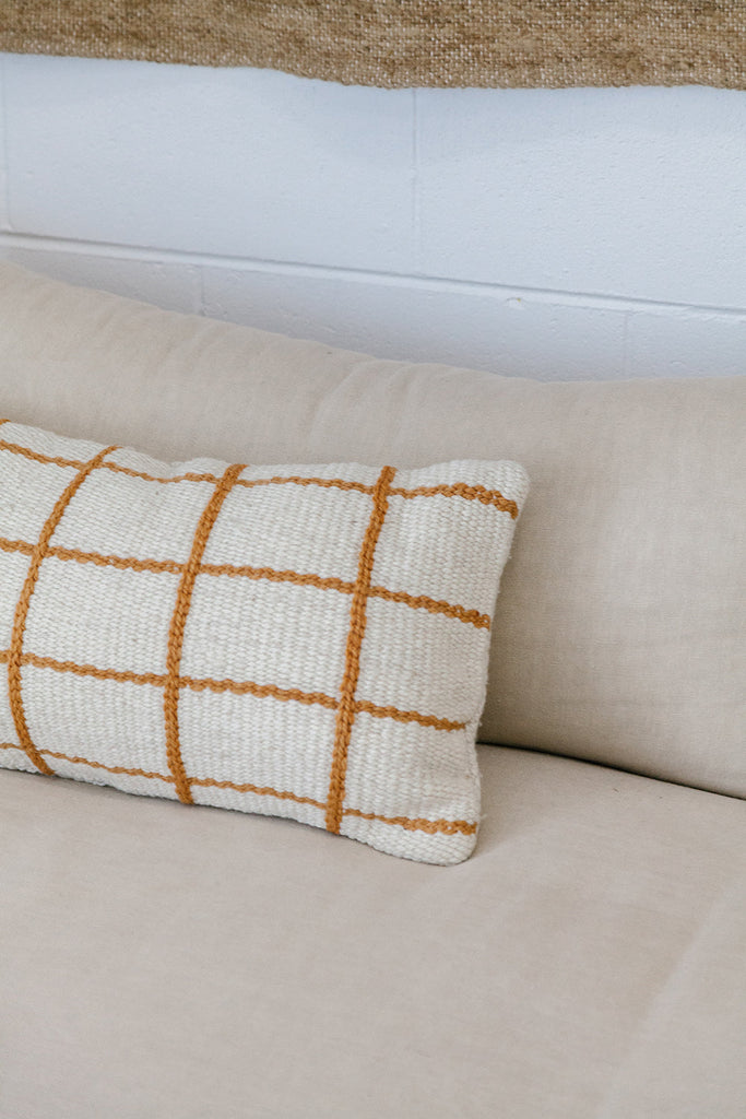 Sara Lumbar Pillow | Desert & Natural