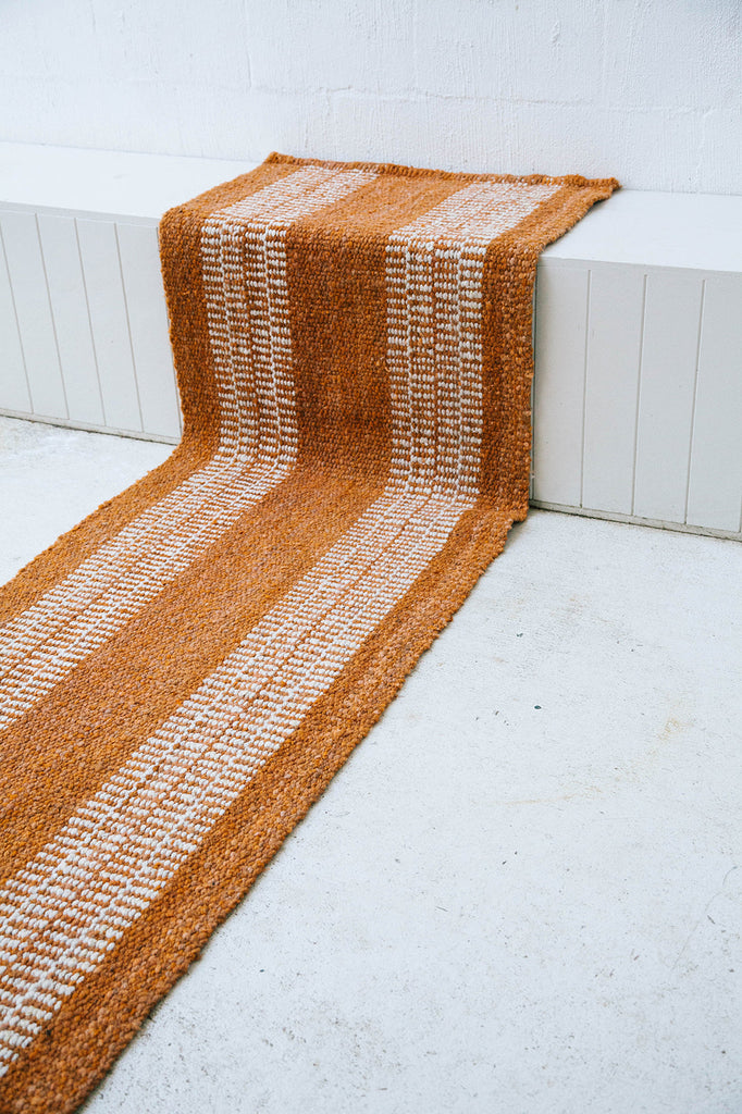 Carla Runner | Copper & Natural