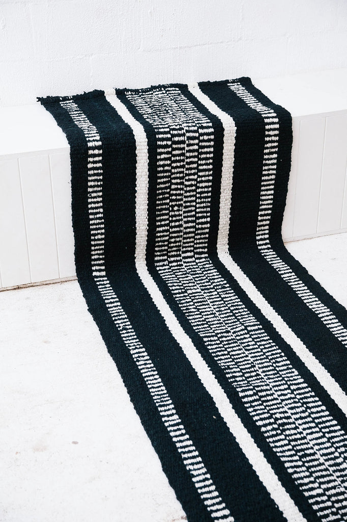 Romina Runner | Black & Natural