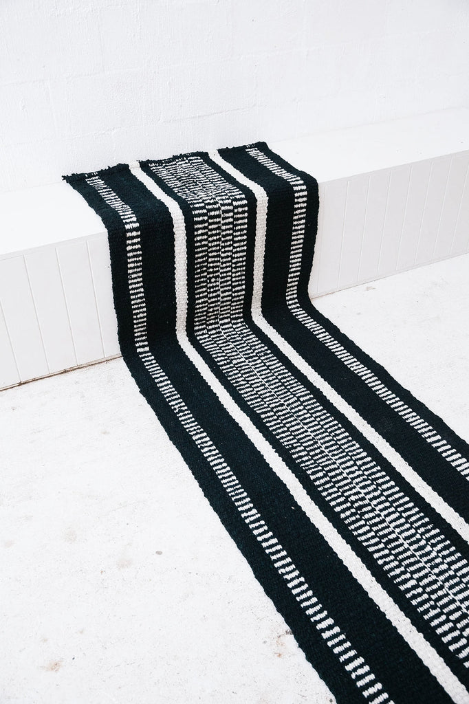 Romina Runner | Black & Natural