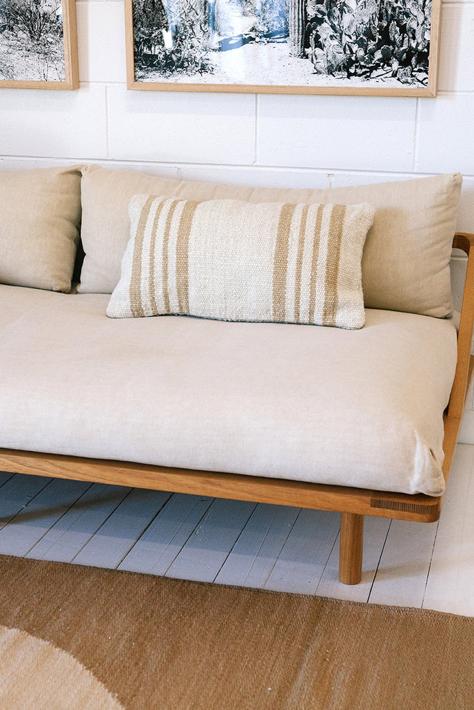 Josefa Lumbar Pillow | Sand & Natural