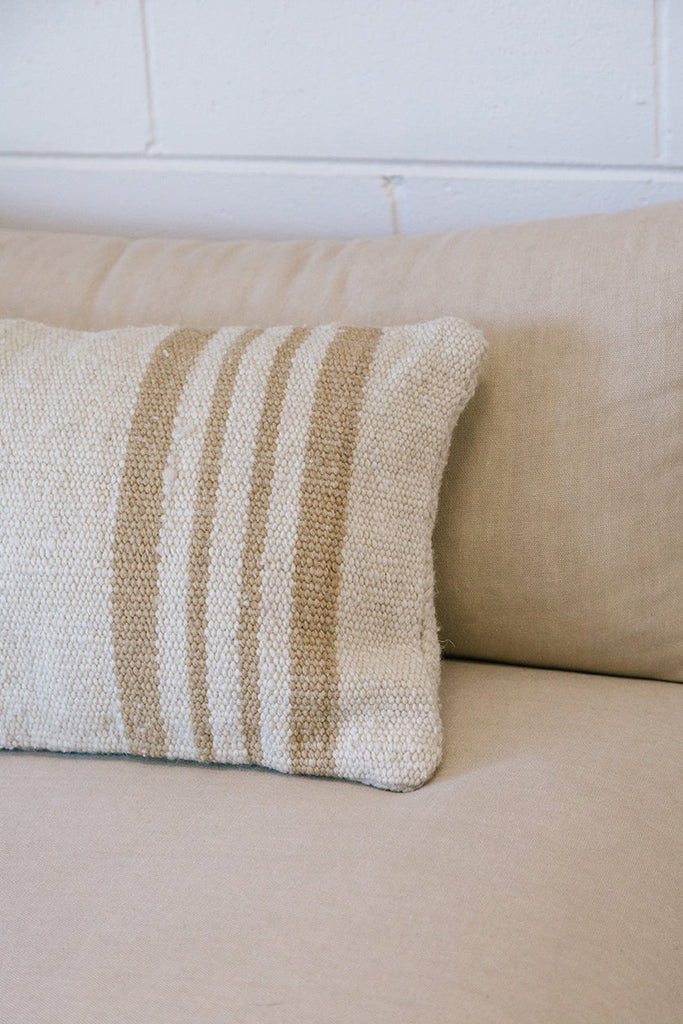 Josefa Lumbar Pillow | Sand & Natural