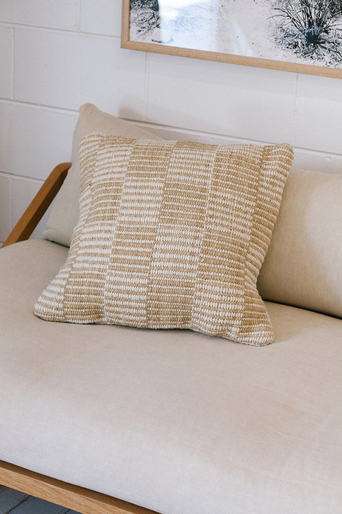 Lara Pillow | Sand & Natural