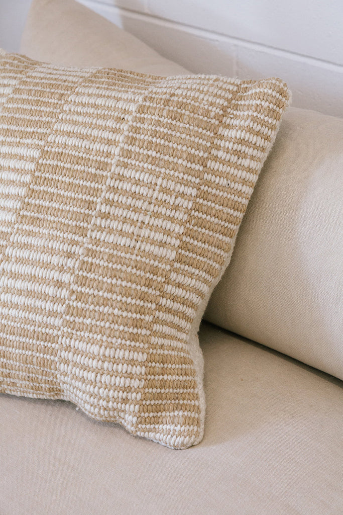 Lara Pillow | Sand & Natural