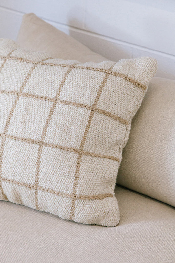 Sara Pillow | Sand & Natural