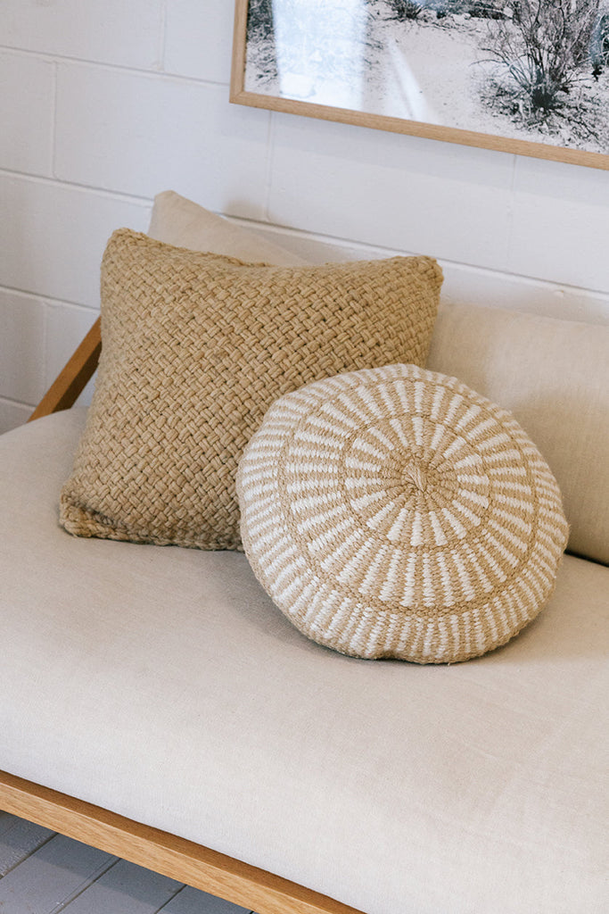 Sierra Pillow | Sand & Natural