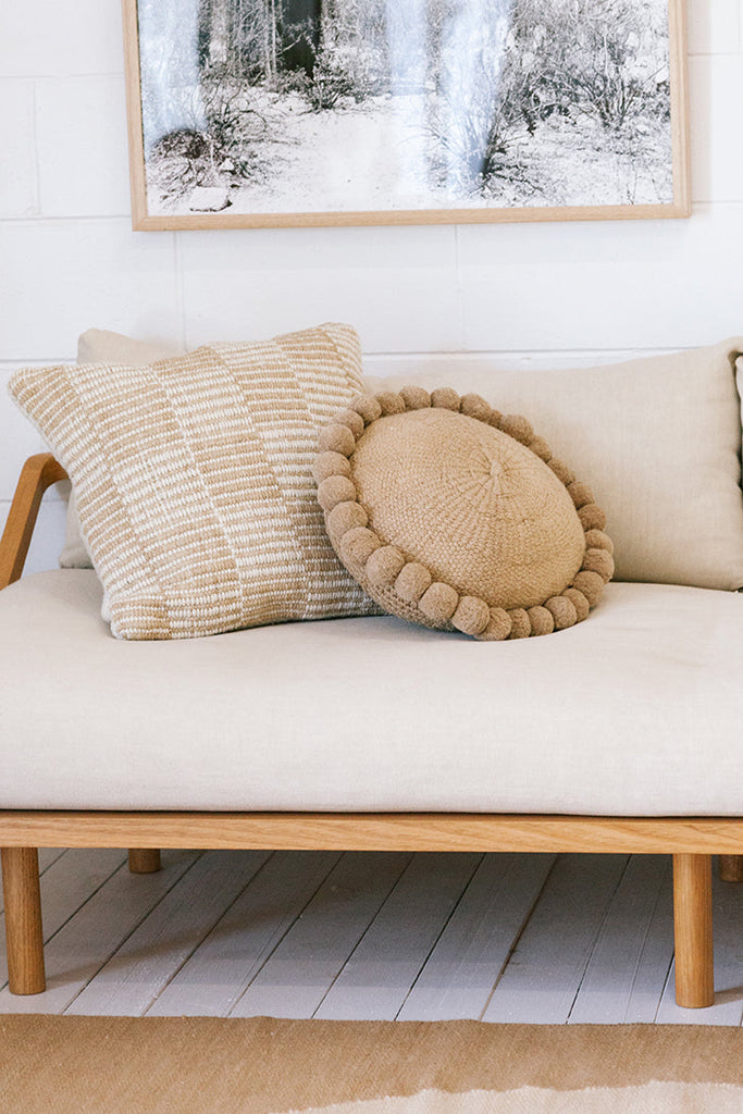 Lara Pillow | Sand & Natural