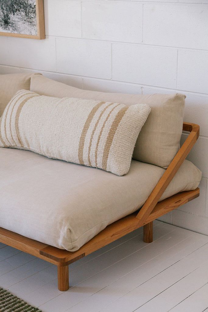 Josefa Lumbar XL Pillow | Sand & Natural