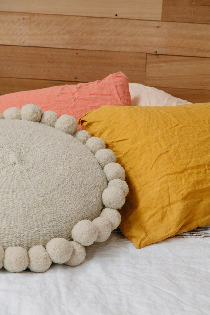 Pom Pom Pillow