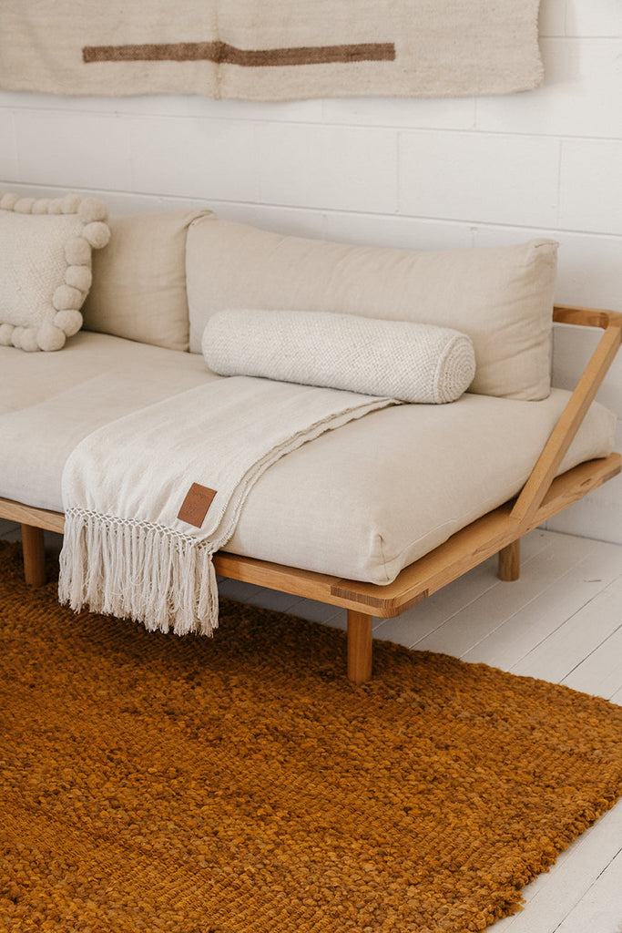 Puna Blend Throw | Natural White