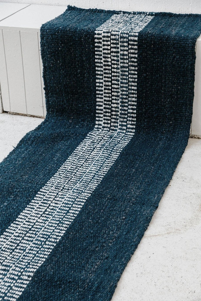 Rosana Runner | Navy & Natural