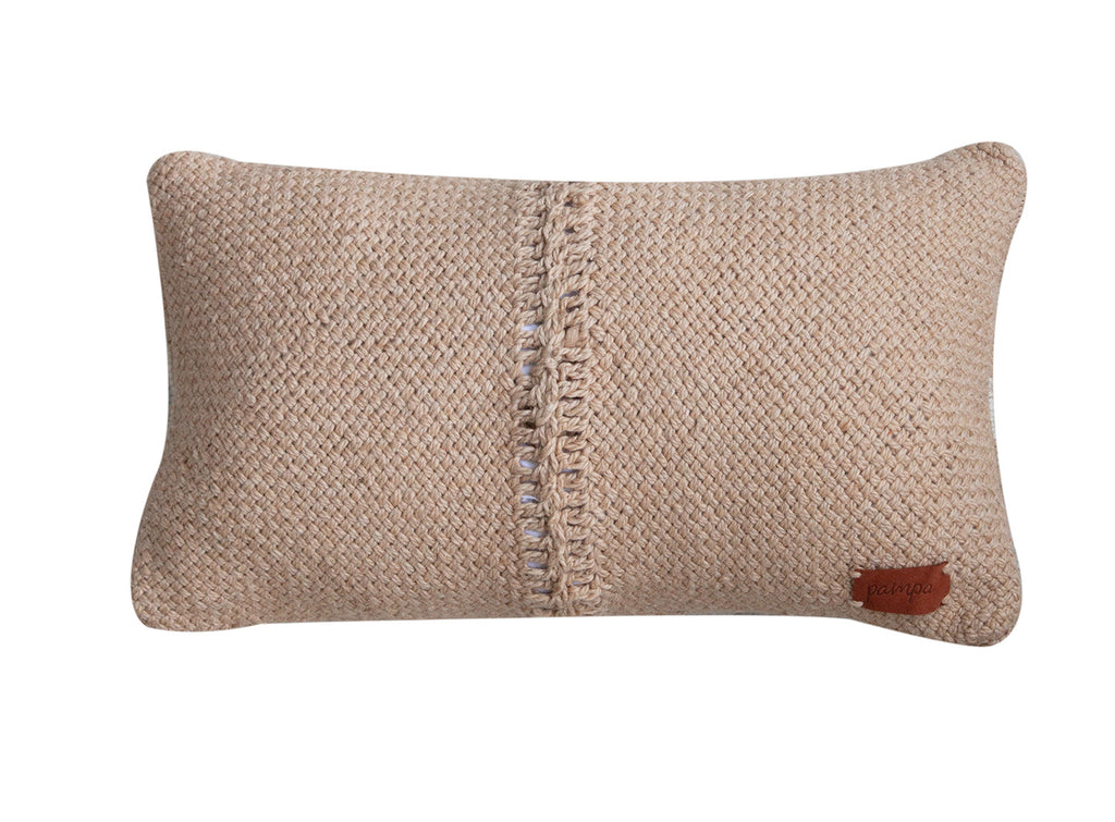 Rosana Lumbar Pillow | Sand & Natural