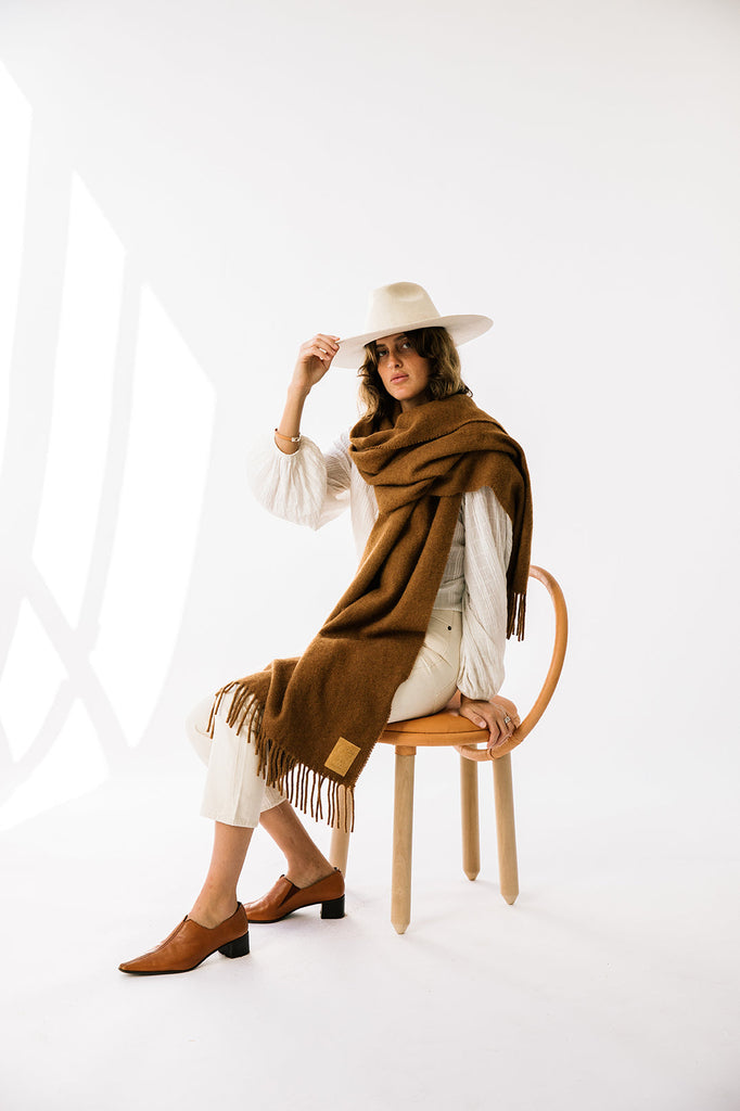 Pampa Scarf | Tobacco