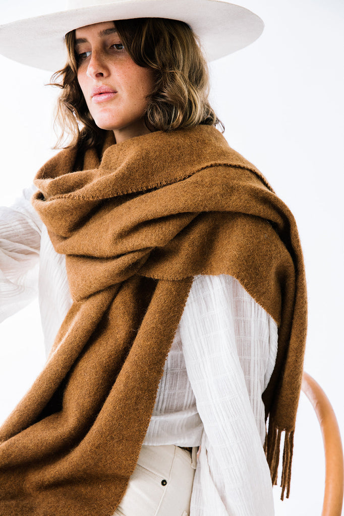 Pampa Scarf | Tobacco