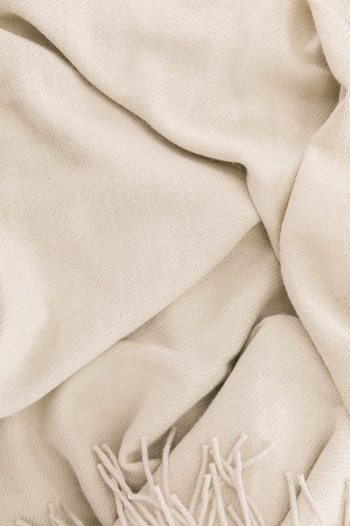 Puna Throw | Natural White