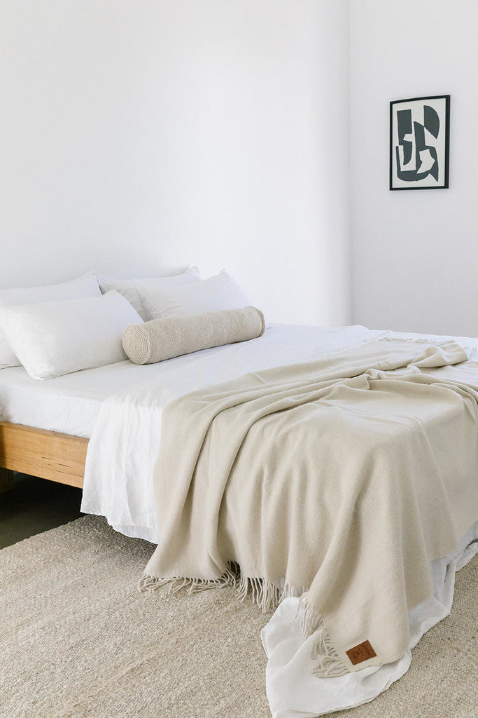 Puna Throw | Natural White