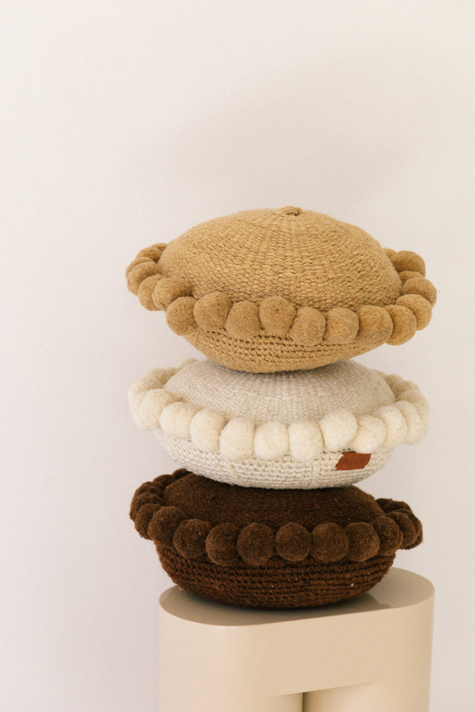 Classica Pom Pom Pillow #1 Mini | Sand